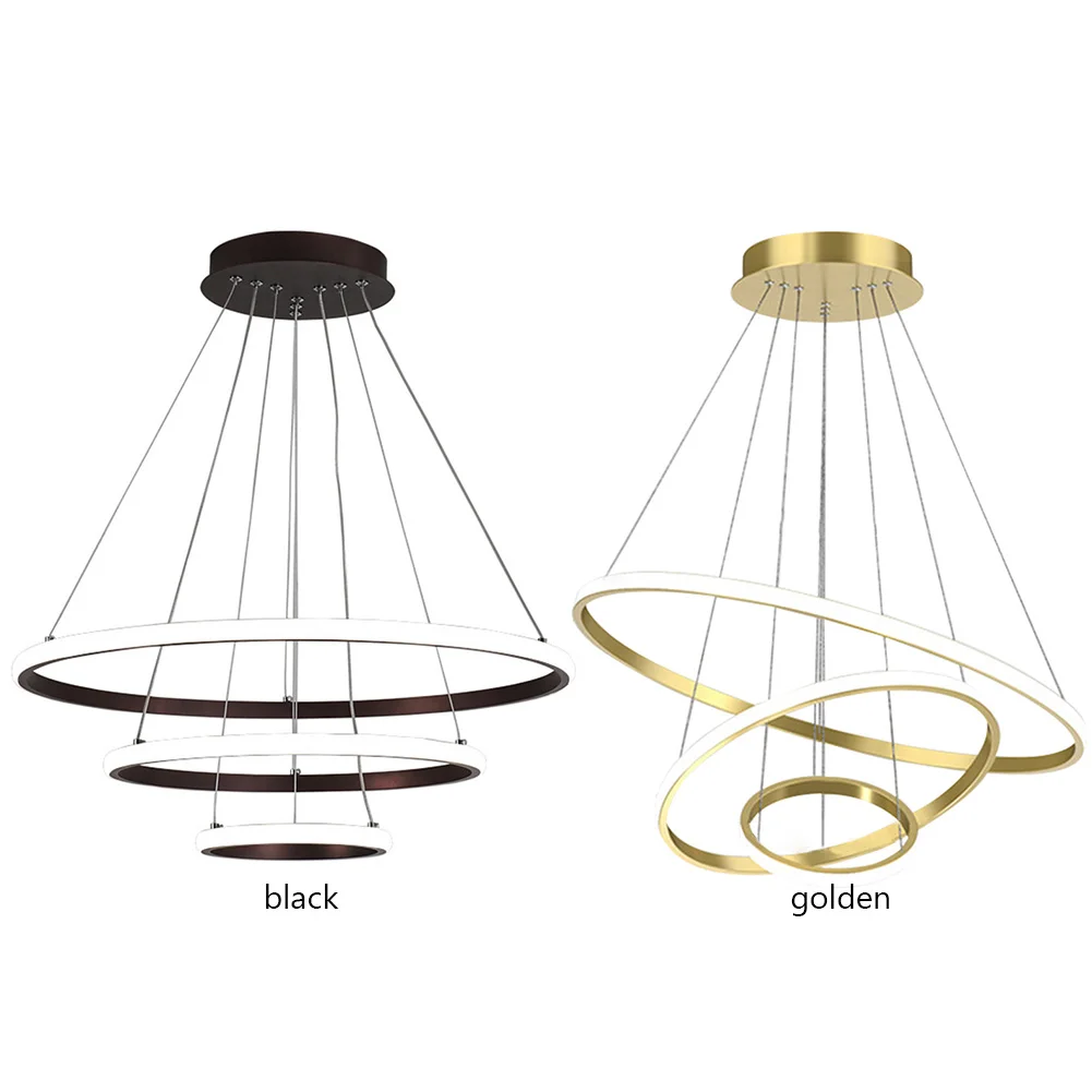 

Nordic Luxury Hanging Light Adjustable LED Pendant Chandelier High Brightness Decor Ornament for Living Room Dining Room Bedroom