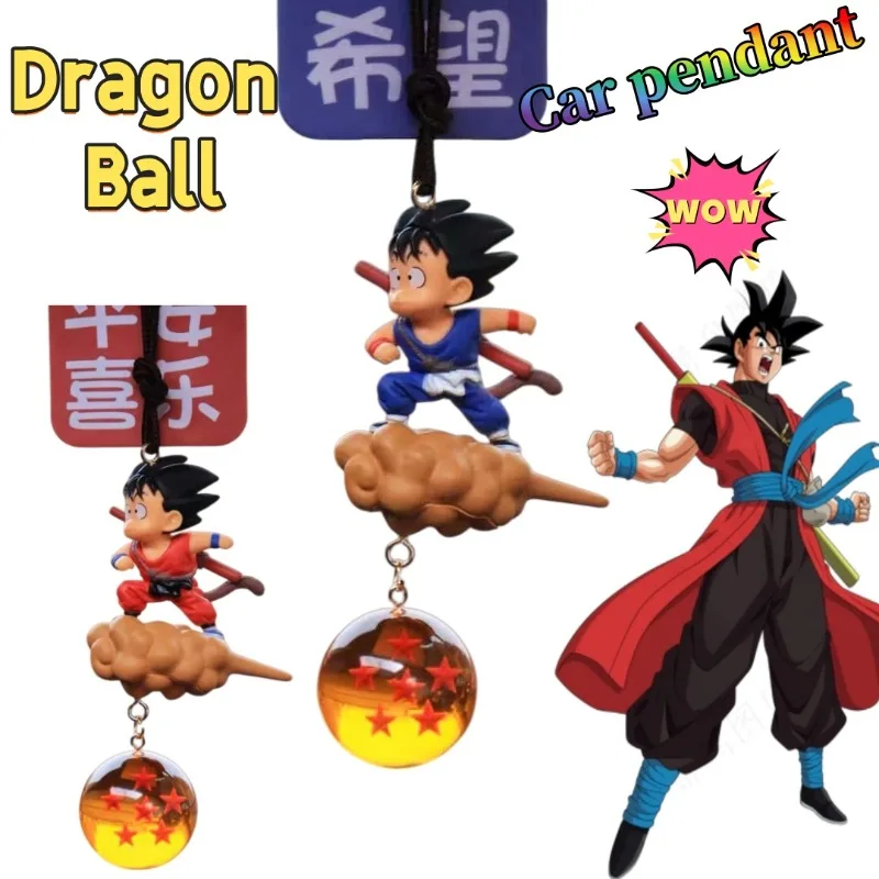 

Dragon Ball Car Pendant Cute and Stylish Personalized Car Hanging Ornament Cartoon Car Interior Air Freshener Decoration