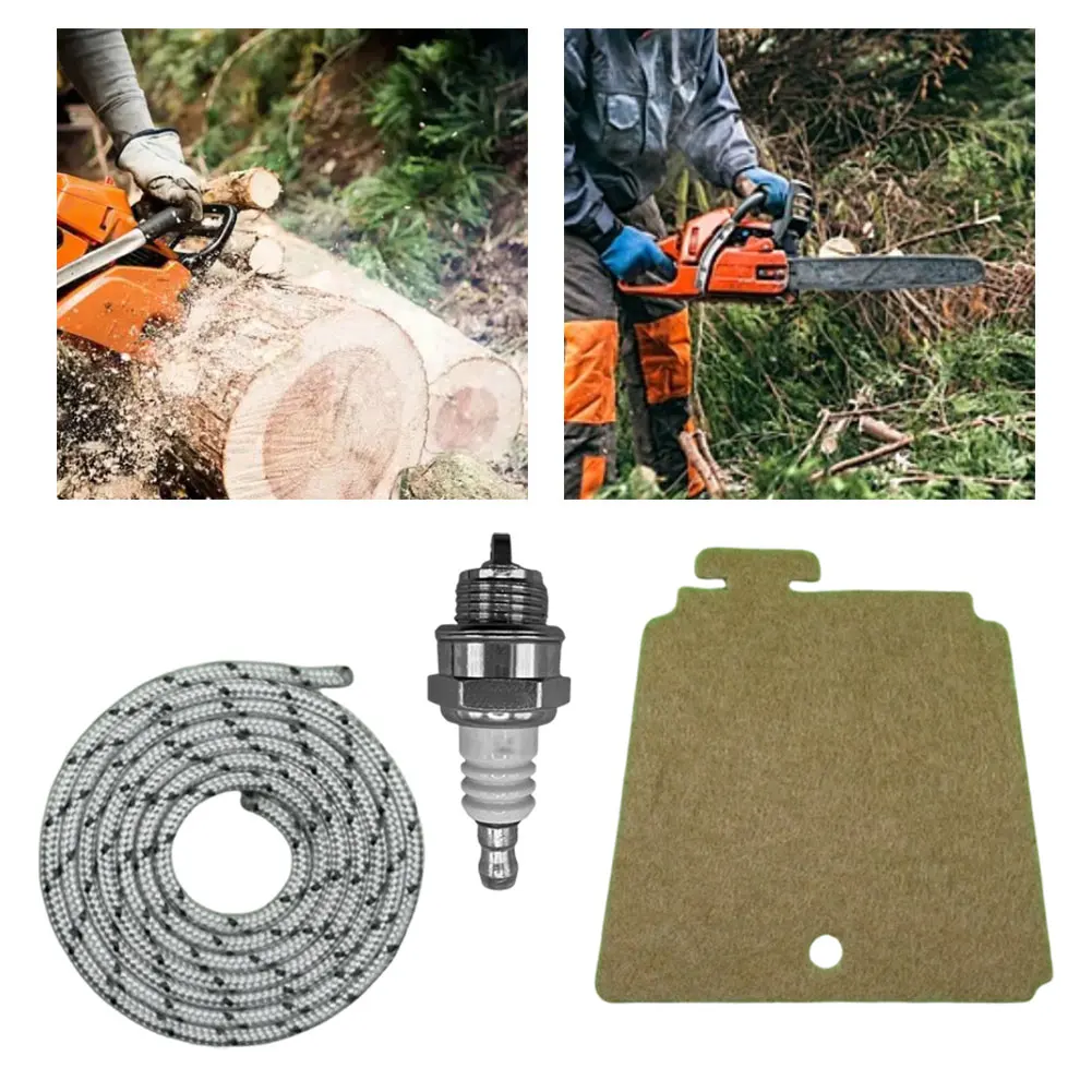 Components For Chainsaw Upkeep Tool Power Tool Part Spark Stopper Chainsaw Air Filter Easy To Install Improves Fuel Efficiency