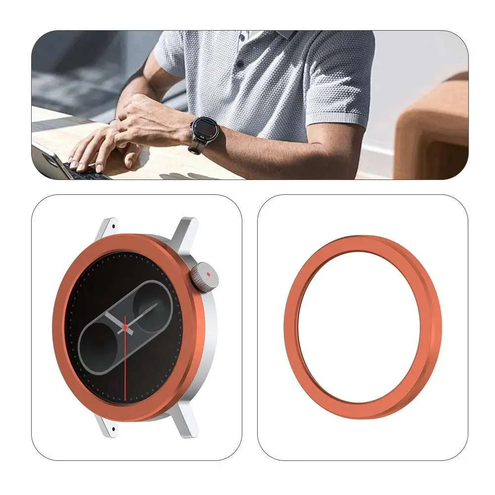 Bisel de Metal para reloj CMF Pro2, protector antiarañazos, carcasa de bisel, parachoques de repuesto para reloj CMF Pro 2, accesorios E2Q8