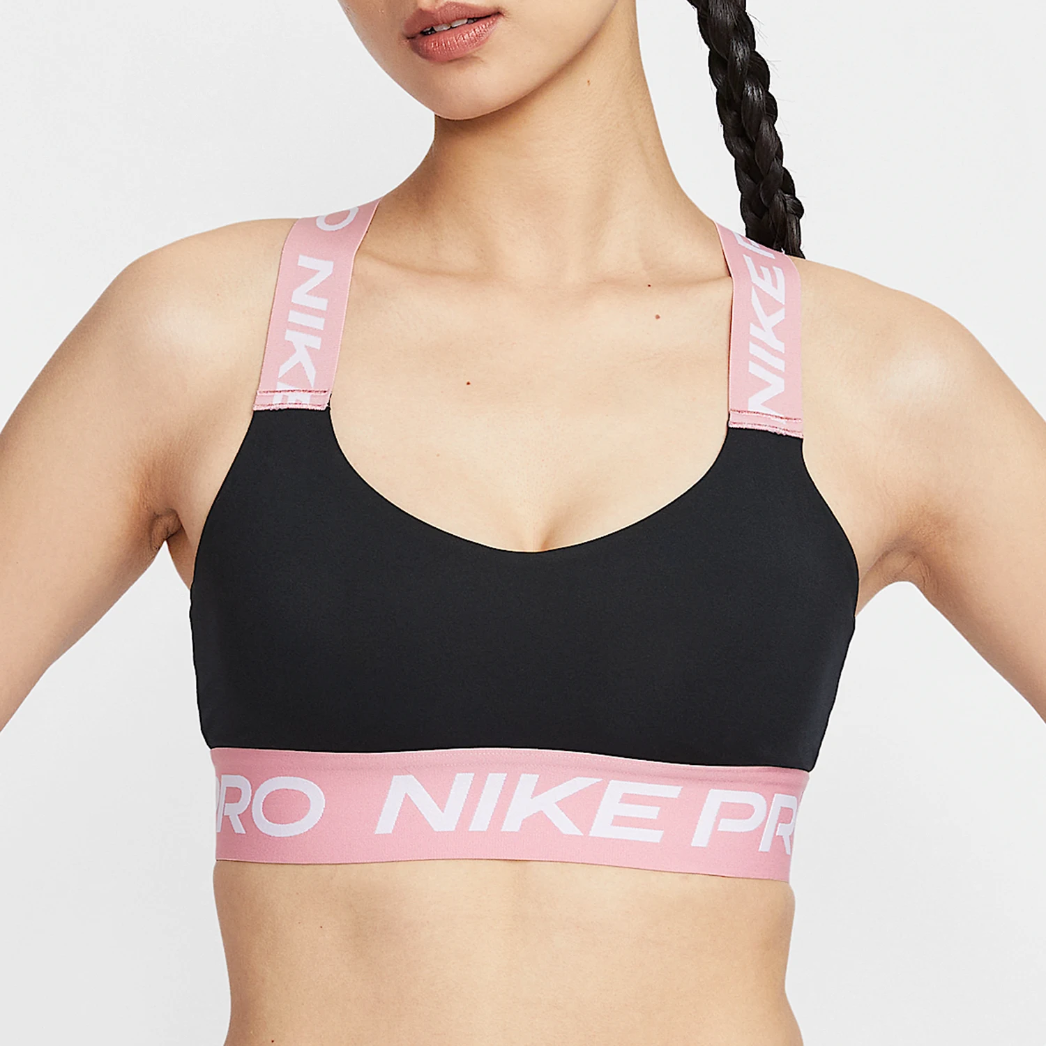 

Nike оригинальный летний новый женский тренировочный дышащий спортивный бюстгальтер для фитнеса HF5373-011