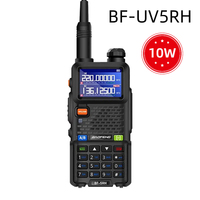 Baofeng BF-UV5RH 10W Walkie Talkie Portable Am Fm Two Way Radio Commutator VHF Station Receiver Ham Wireless Set Long Range