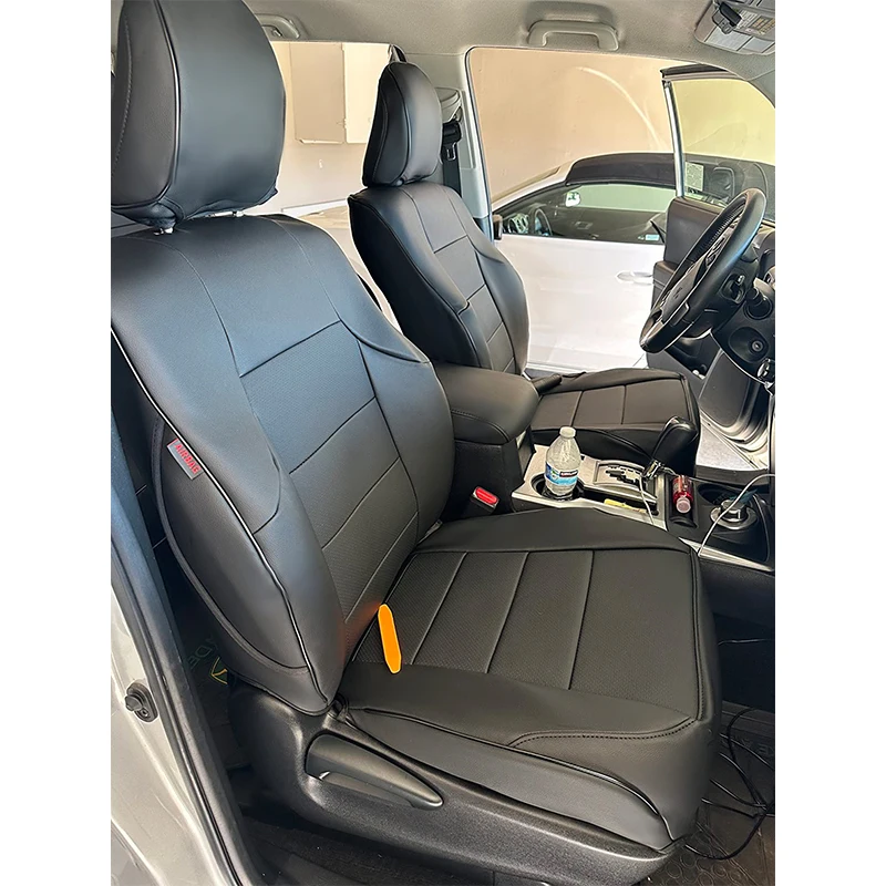 For 2010-2024 2025 Toyota 4 Runner Custom Fit Car Accessories Seat Covers Premium Synthetic Leather 7 Seats For 4Runner