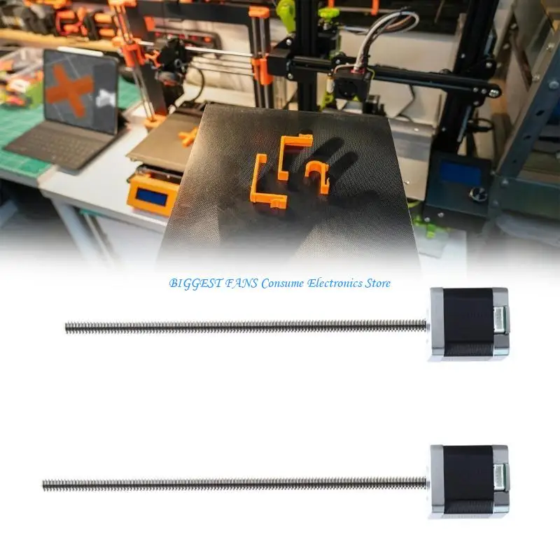 

Replacement 42-48mm Stepper Motor With 239/264mm Screw, 1.8 Degree Step, Fits Various Resin Printers
