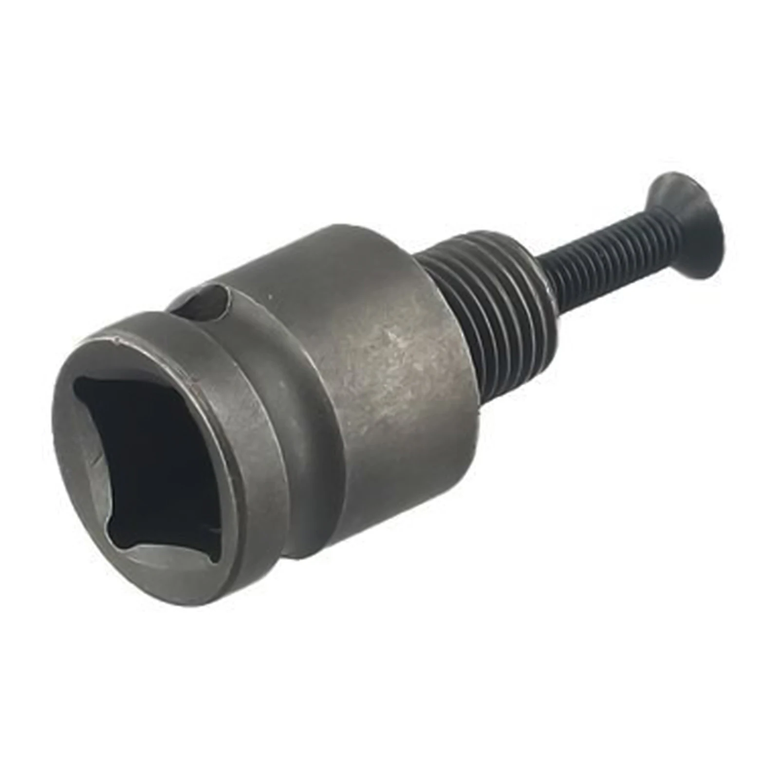 Screw Drill Chuck Adaptor Gray Alloy Steel Easy To Use Hardness Hot Sale 12.7mm/0.5 20mm/0.79 Convenient Practical