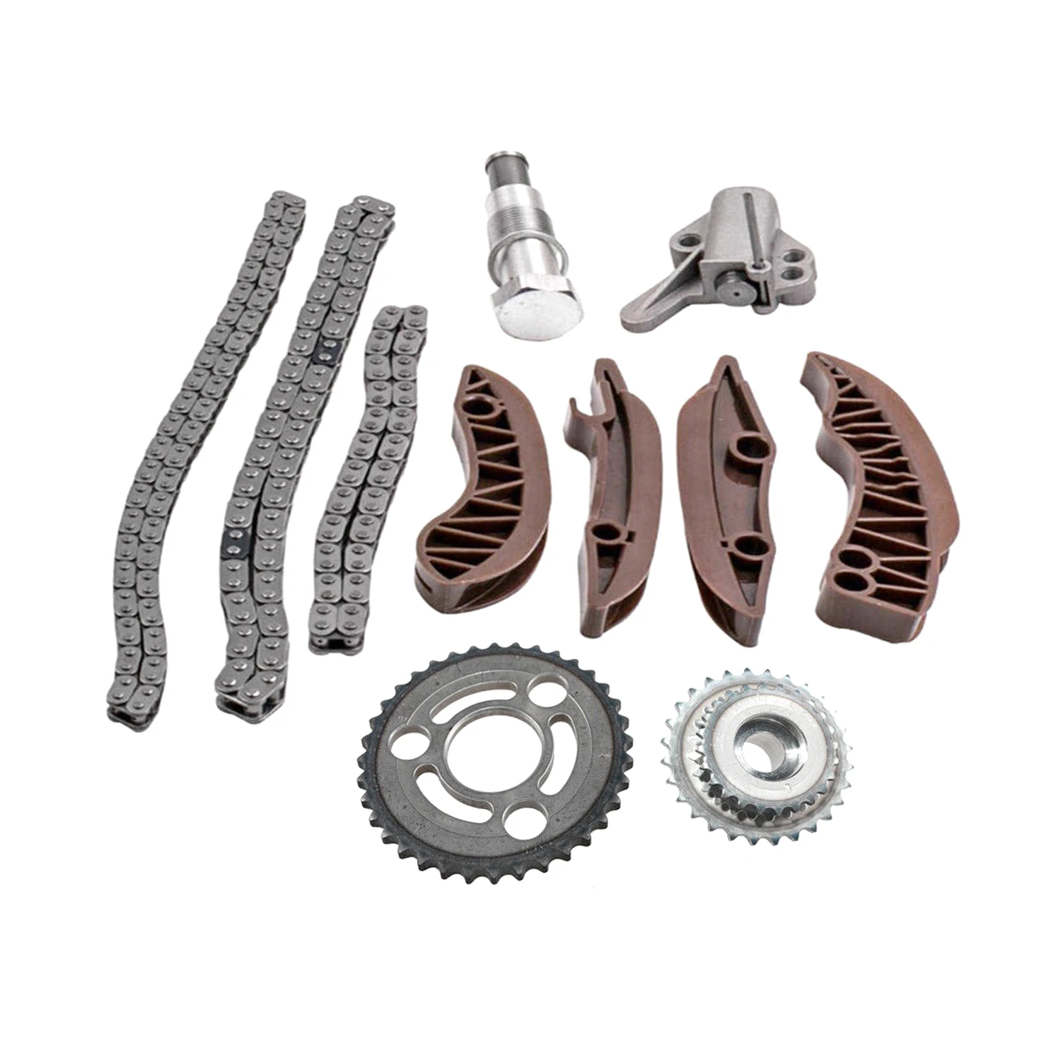 1set Car N57 Engine Timing Chain Kit 11317797898 11317797899 11318570649 11318576201 13528570652 13527800025 for BMW X3 X4 X5 X6