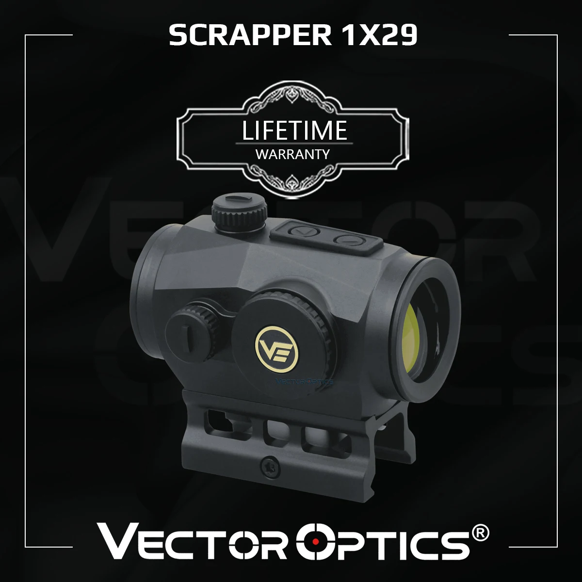 

Vector Optics Scrapper 1x22/25/29 Red Dot Scope Sight With Motion Sensor IP67 Water Proof For Tactical Hunting Sporting AR15 M4