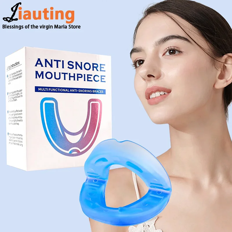 

Anti Snoring Kit Grinding Mouthpiece Anti Snore Mouth Guard Custom Molding With Storage Case