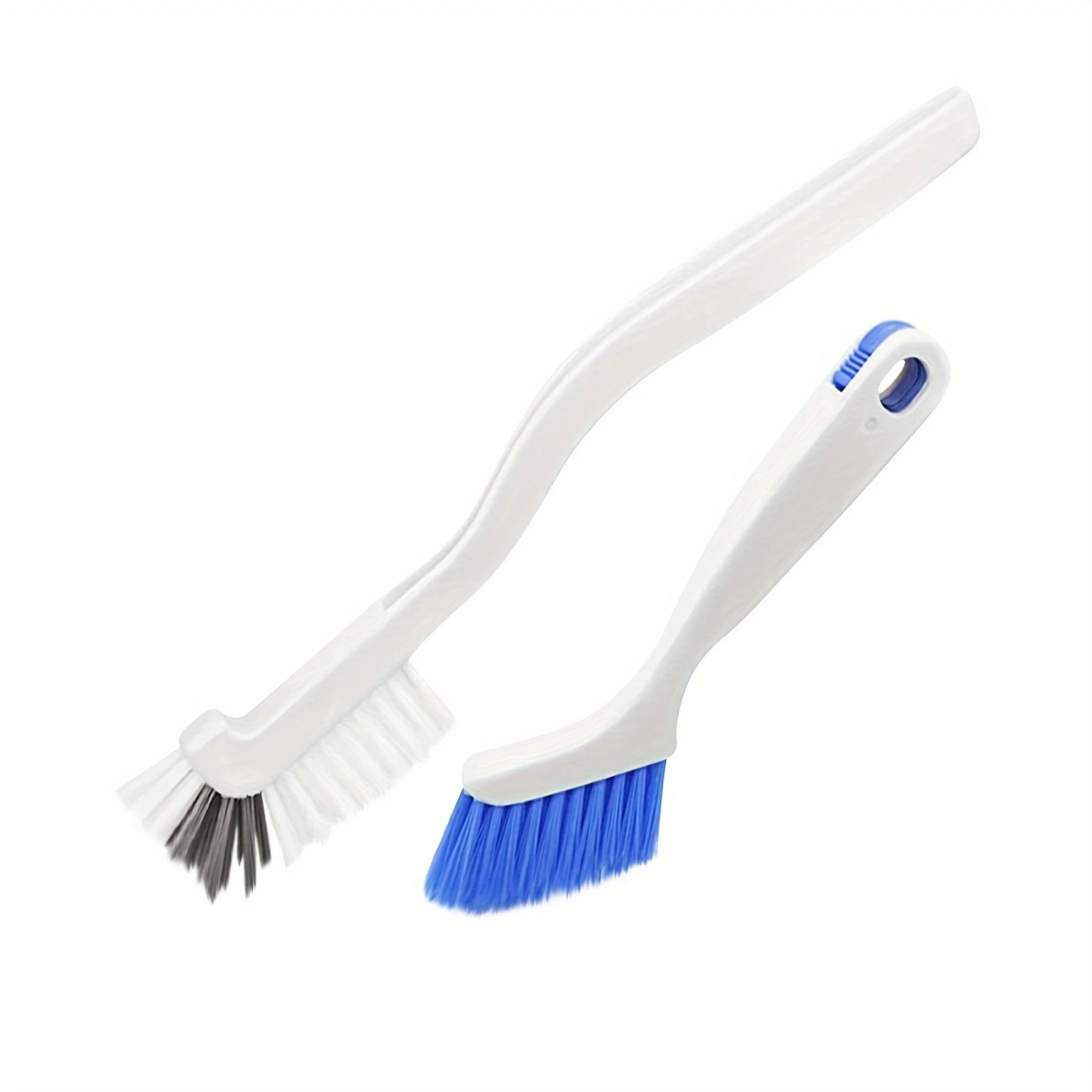 2 PCS Cleaning Brush Small Stiff Scrub Brush For Cleaning Sink Scrub Brush Bathroom Kitchen Corner Grout Cleaning Brushes Window