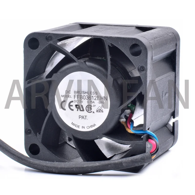 Ventilador de refrigeración Original FFB03612EHN, interruptor de 4 líneas, fuente de alimentación de servidor, 3,6 cm, 3628, 12V, 0.75A