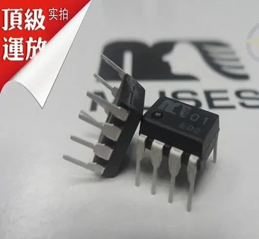 送料無料-100-新オリジナル-muses01-ミューズ-01-高品質オーディオ-33mhz、j-fet-入力、デュアルオペアンプ-dip-8