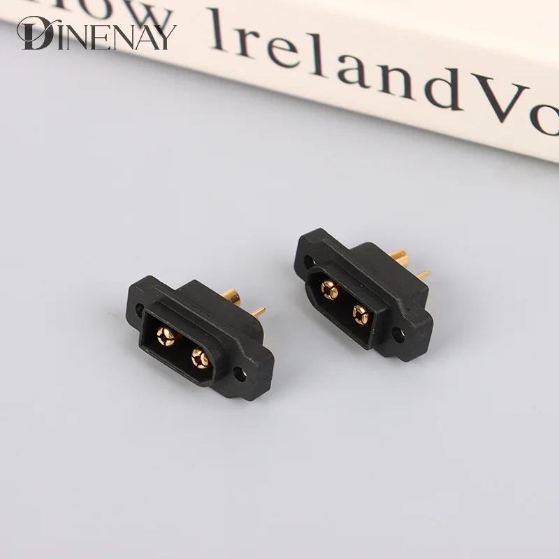 1/5Pcs XT60EW-M Black Mountable XT60E Male Plug Connector For 3.5MM Lithium Battery Plug RC Drone Aircraft Racing Accessories