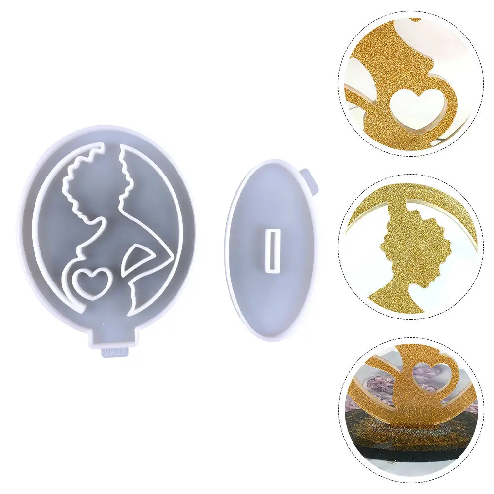 

Набор силиконовых форм для эпоксидной смолы: беременная женщина, подарок своими руками, украшение из эпоксидной смолы, декор ко Дню матери, формы для эпоксидной смолы в виде беременных.