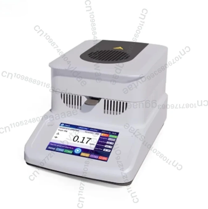 Rapid Moisture Analyzer Halogen Moisture Detector Grain Tea Soil Food Moisture Content Testing Instrument