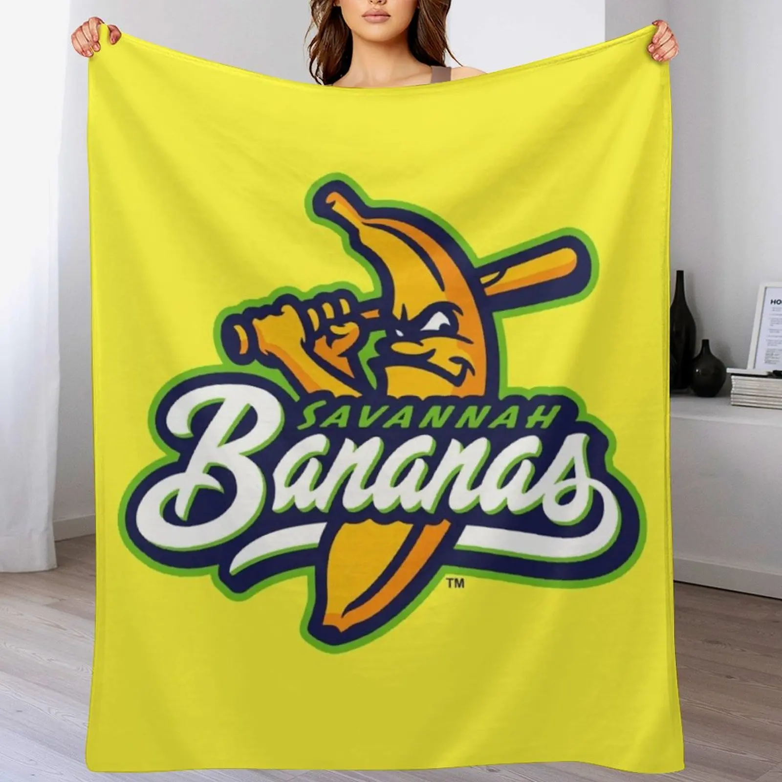 

Yellow Banana Throw Blanket Bed linens Luxury Blankets