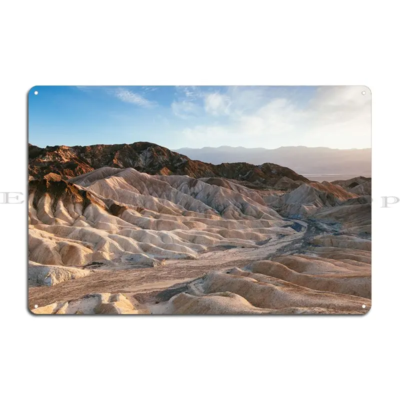 Death Valley At Sunset Metal Plaque Wall Decor Customized Pub Cinema Garage Tin Sign Poster