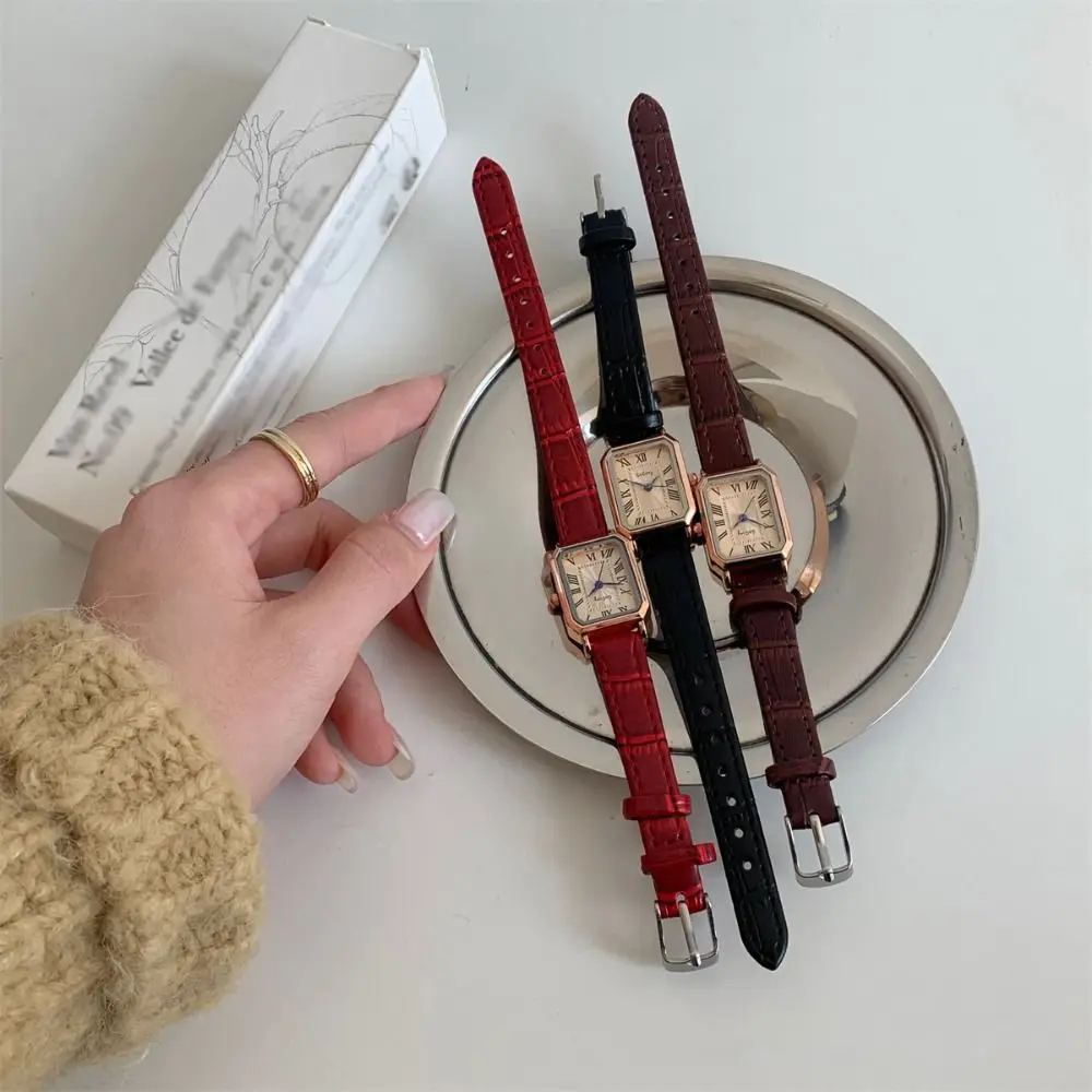 

Elegant Women's Quartz Watch Portable Simple Women's Wrist Watch Exquisite Decorative Ladies Business Watches Daily Use
