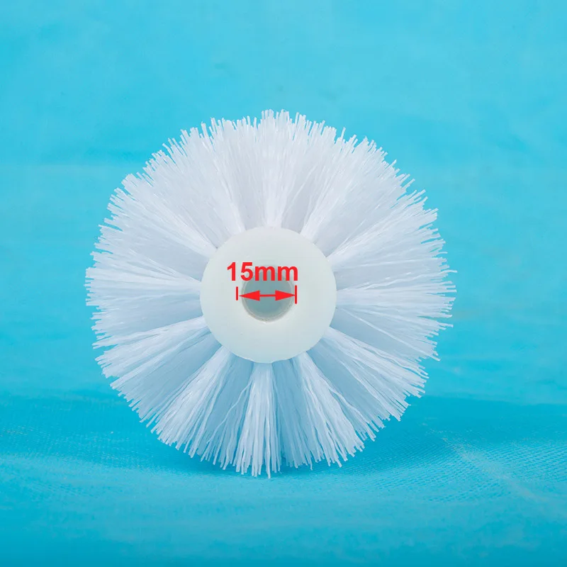 1 PC Replacement for Bathroom Cleaning Toilet Brush White and Black Head Hold Bathroom Tool