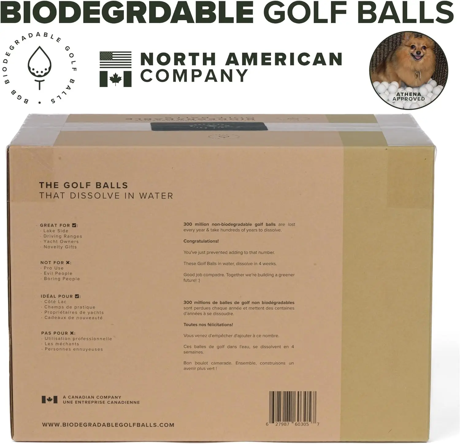 Dissolvable Golf Balls, Eco Friendly 6