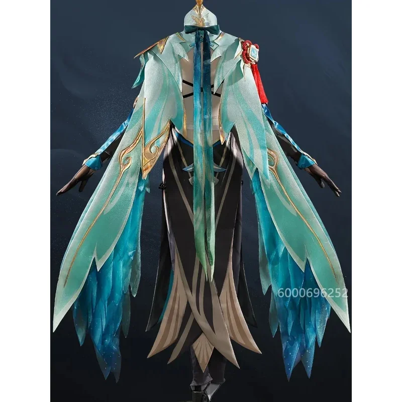 بدلة تنكري للعبة Genshin Impact Xianyun فستان أنيق ومثير زي تنكري لحفلات الهالوين ملابس نسائية