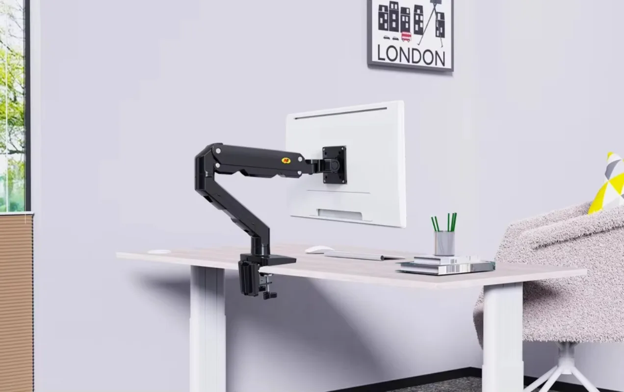 Soporte para monitor con abrazadera para mesa de escritorio de TV LCD G50 de 27-45 pulgadas