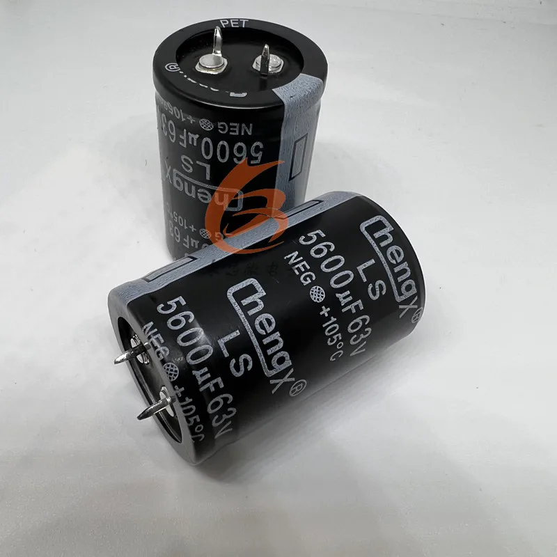 5PCS/LOT 5600UF 63V 30x45 button angle aluminum electrolytic capacitor