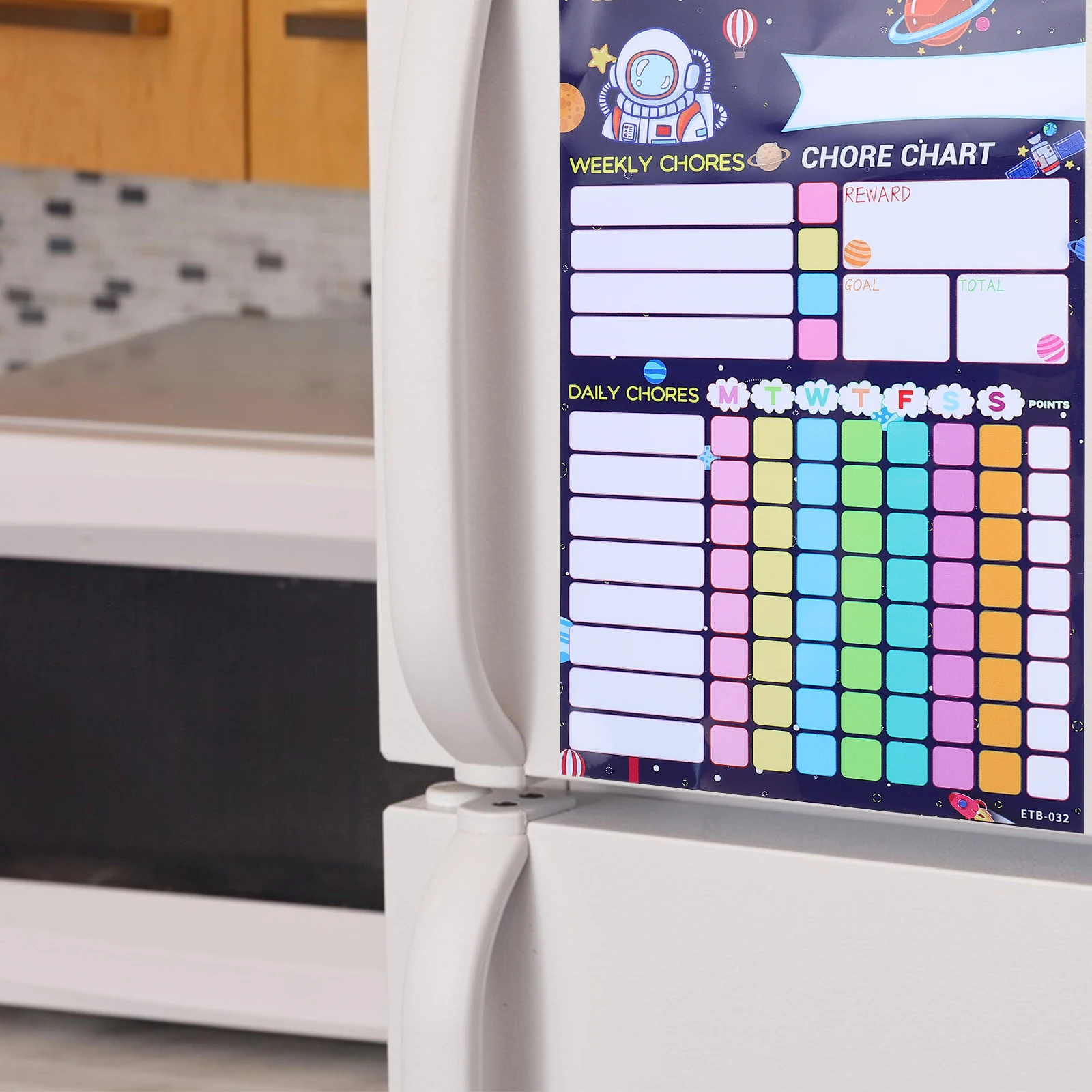 

Magnetic Reward Magnetic Kids Chart Kids Accessory Chores Board Housework Table Fridge Magnet Behavior Whiteboard Reusable
