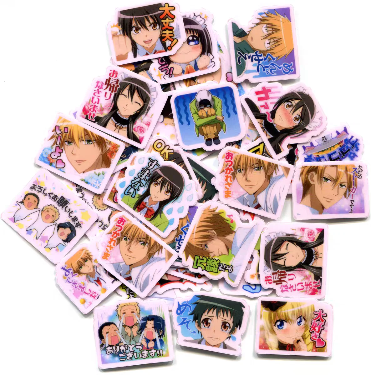 40PCS  Kaichou wa Maid-sama!3CM WATERPROOF STICKER