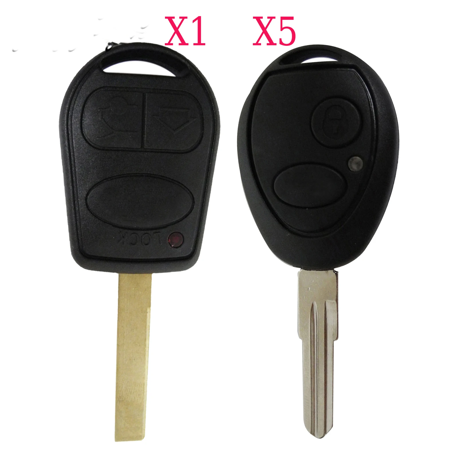 Jingyuqin X1 X5 Fernbedienung Auto Schlüssel Fob Shell Für LAND ROVER Discovery Range Rover L322 HSE Vogue Sport Auto Fob Ersatz fall