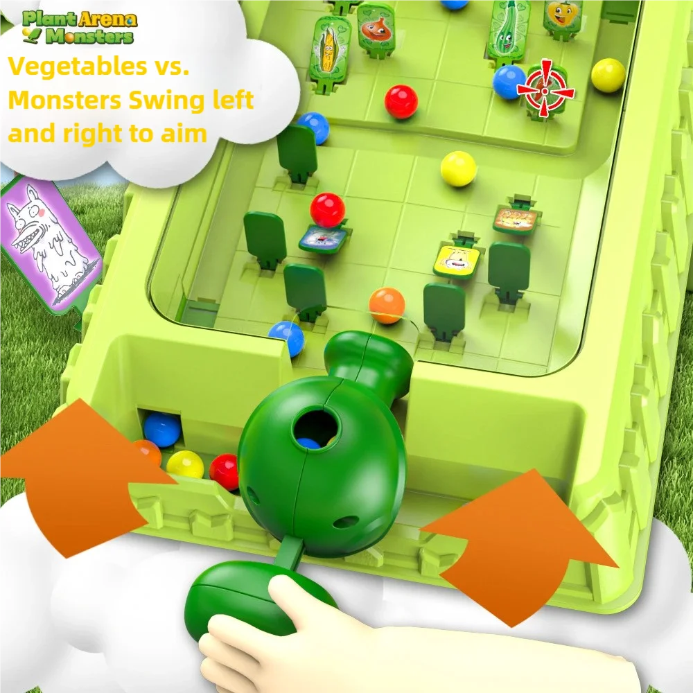 Battle Uitwerpen Speelgoed Ouder-kind Interactieve Dubbele Flipperkast Schiettafel Desktop Denkspel Educatief Kinderspeelgoed