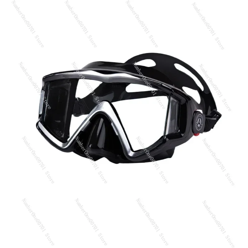 

Очки для дайвинга, большая оправа, водонепроницаемая, высокая четкость, подводное оборудование Sanbao, профессиональная маска для подводного плавания с аквалангом и близорукостью