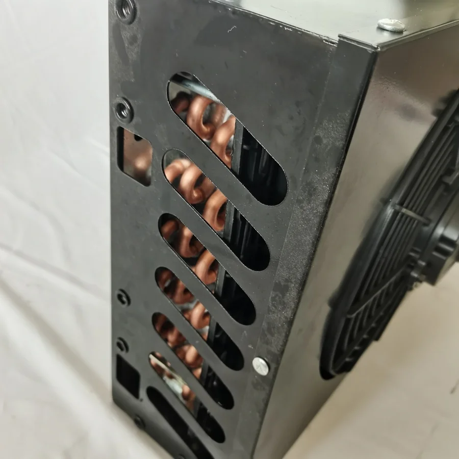 تكييف الهواء التبريد 12 فولت 12 فولت شاحنة وقوف السيارات مكيف الهواء مكيف كهربائي لشاحنة Rv الثقيلة