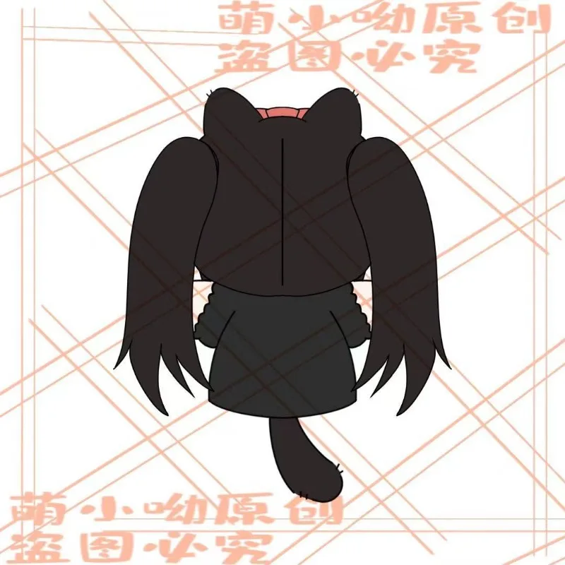 25CM Anime DATE A LIVE Tokisaki Kurumi Yatogami Tohka Cosplay Cartoon Doll Fluffy Cotton Halloween Gift Toys Soft Hand Puppets