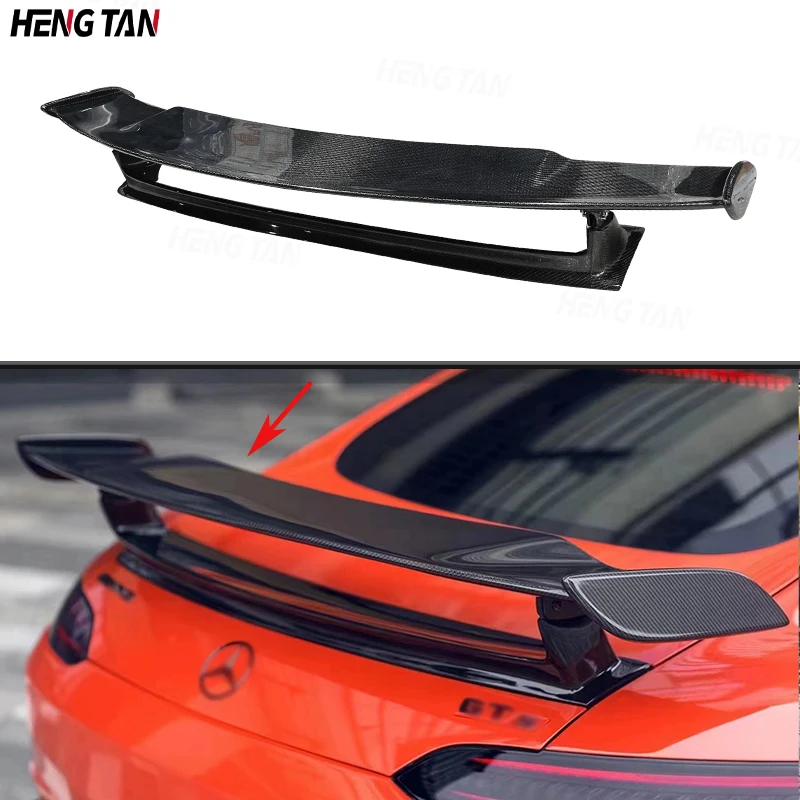 

Carbon Fibe For Mercedes Benz AMG GT GTS GTC GTR 2015-2022 Car Rear Trunk Spoiler Rear Wing Tail Wing Parts Upgrade Body kit