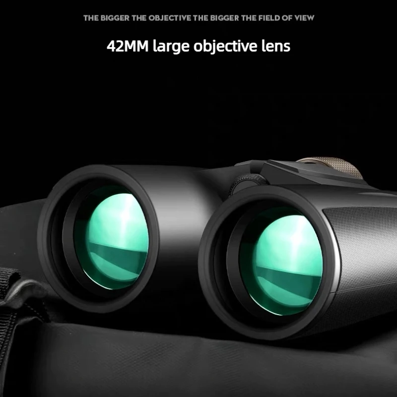10X42 مناظير عالية الوضوح 42 مللي متر عيار المحمولة المهنية الصف تلسكوب للعرض والصيد في الهواء الطلق #6
