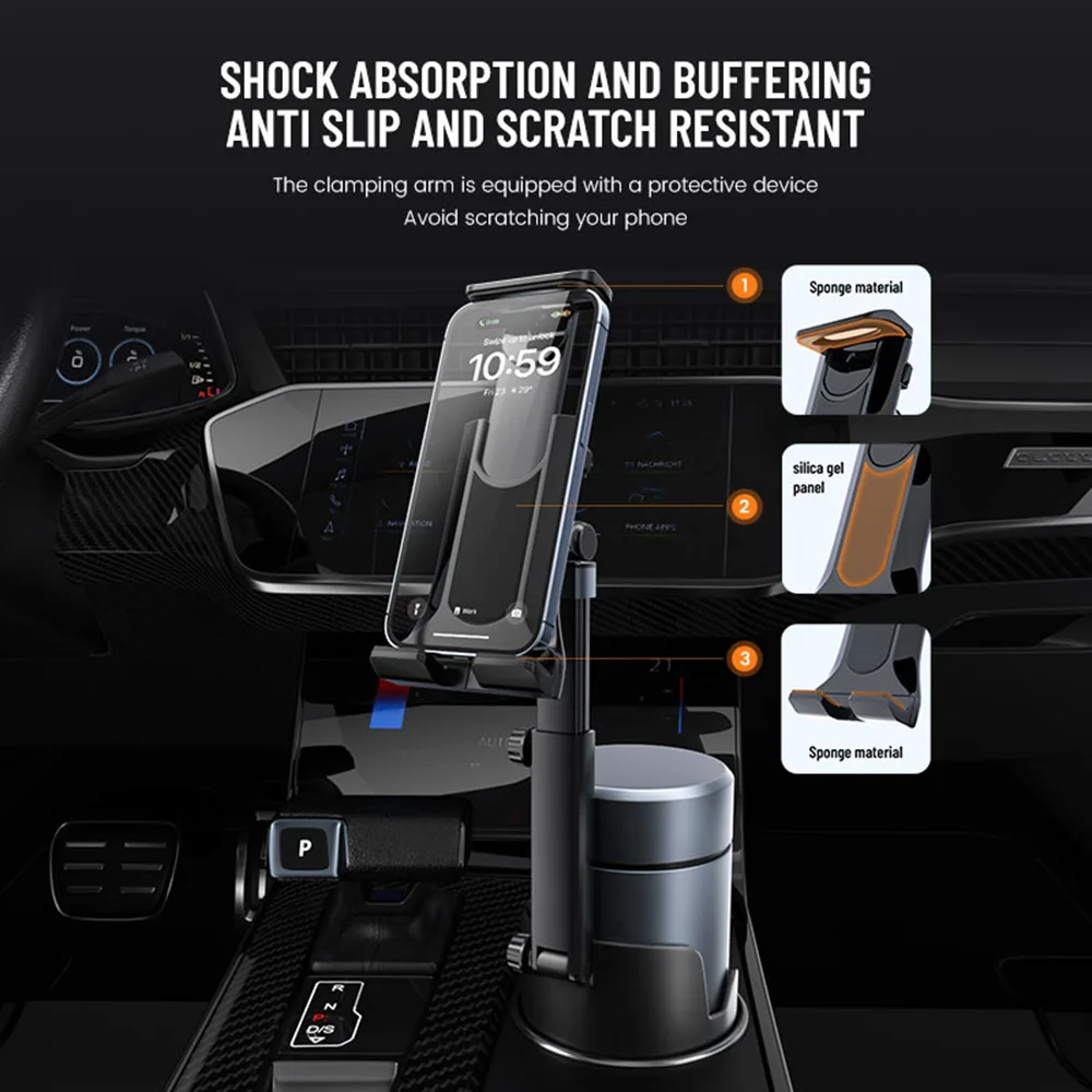 Car Cup Tablet Stand Phone Holder Expander Multifunction Support Adapter For Auto Interior Drink Organizer Storage Accessories