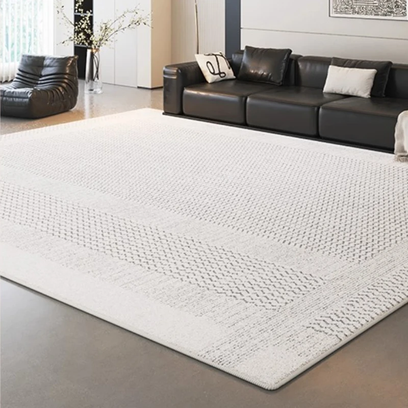 Modern Style Living Room Decoration Thicken Plush Carpet Large Area Rugs for Bedroom Minimalist Lounge Floor Mat Fluffy Soft Rug