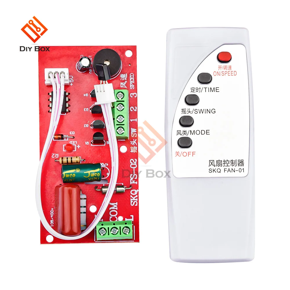 Universal Fan Remote Control Modification Board Circuit Board Control Motherboard