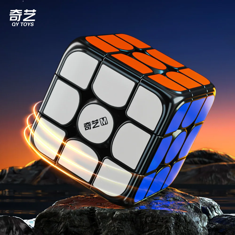 QIYI M Pro Art page 3x3x3 Magnetic Magic Cube Speed Puzzle 3×3 Children Fidget Toys