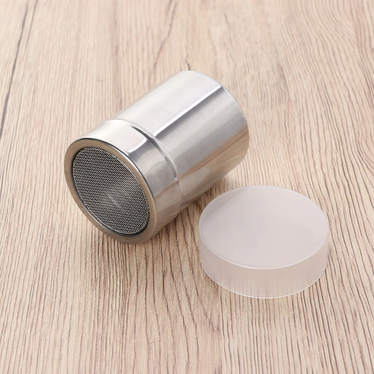 

Stainless Steel Spice Jars 304 Mesh Seasoning Bottles Kitchen Camping Condiment Containers Salt Shaker Storage Tubes For