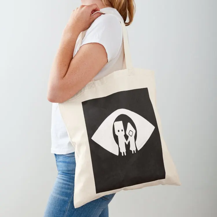 

Mono And Six - Black Tote Bag supermarket folding bag shopper bags for women Cloth bag shopping trolley