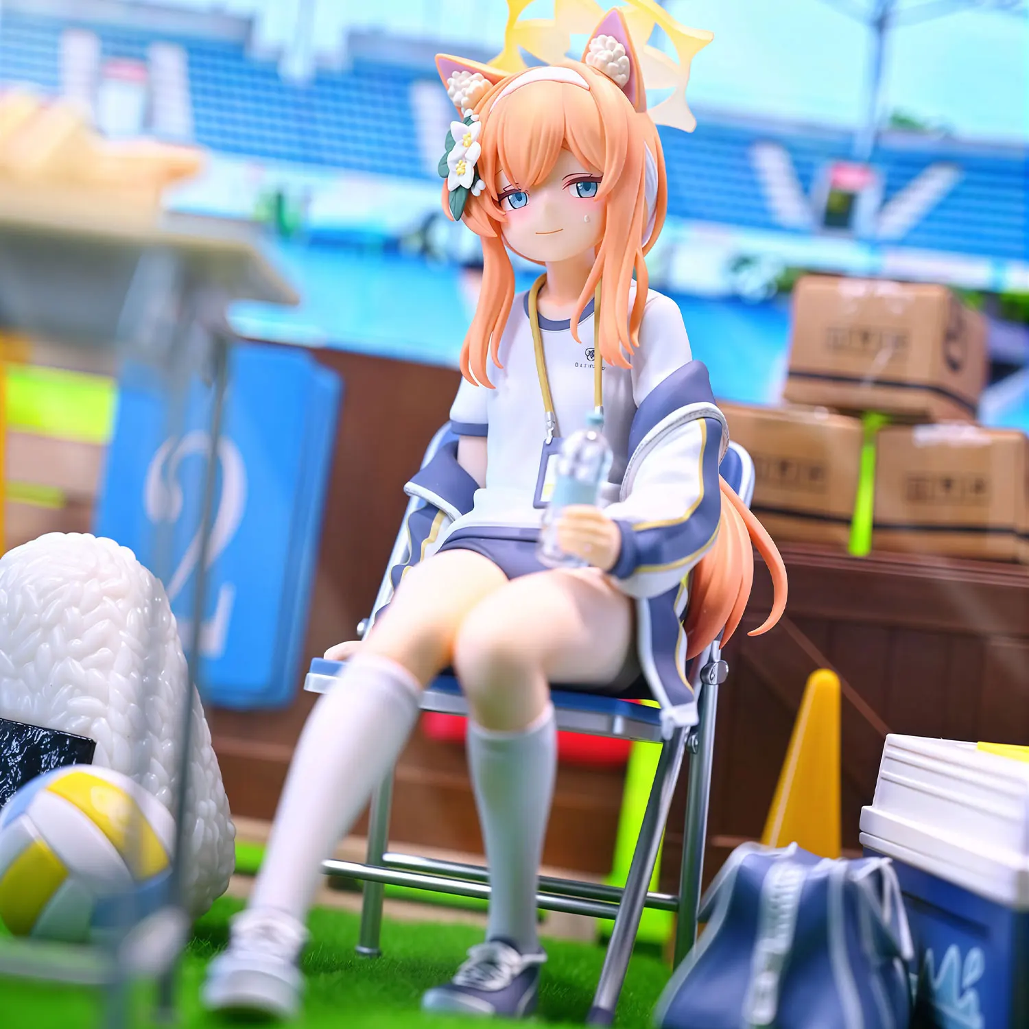 Azur Lane أنيمي البضائع العصرية تحصيل التماثيل ايرو ماري الجمباز موحدة Gk الشكل أنيمي فتاة نموذج هدية الكريسماس