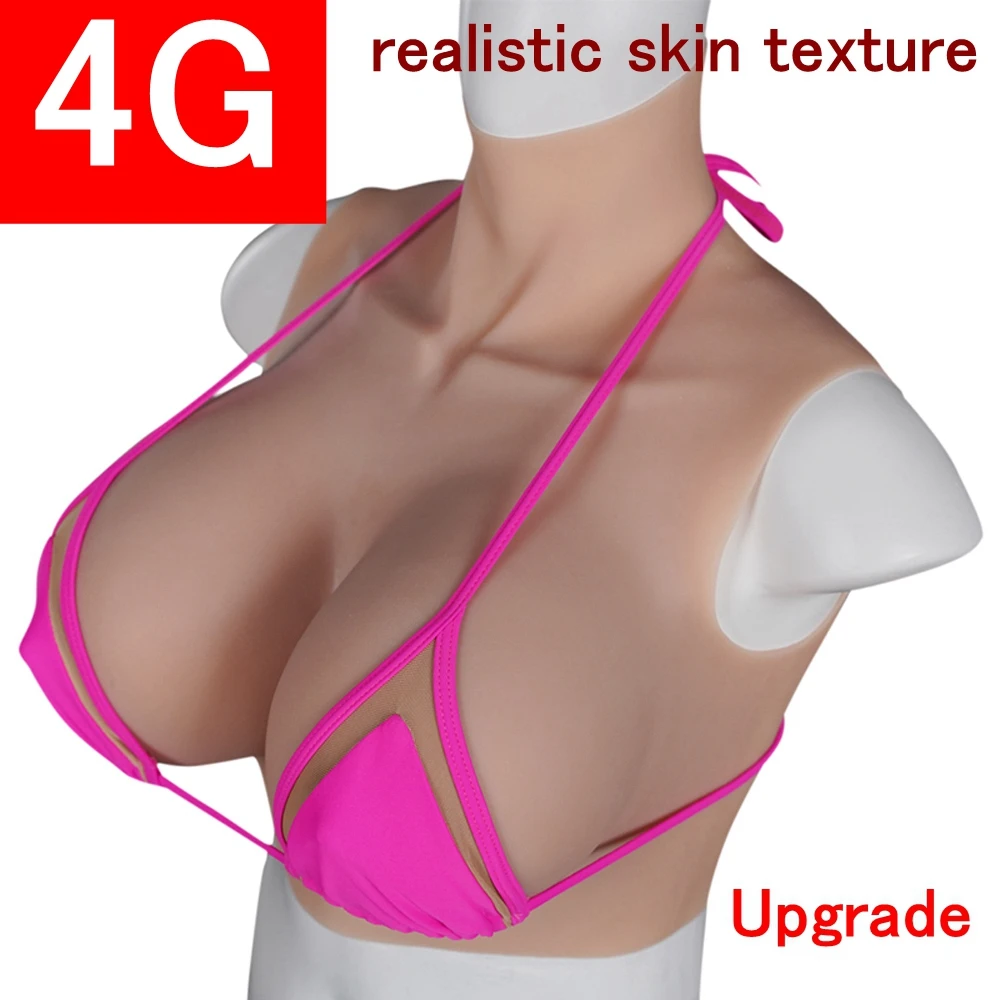 

4G ABCDEGH Top Quality Fake Artificial Boob Realistic Silicone Breast Forms Crossdresser Shemale Transgender Drag Queen Sissy