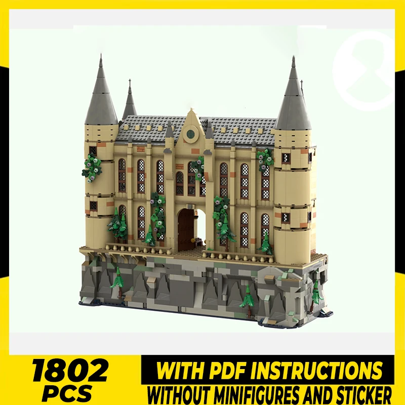 Magical Movie Model Moc Building Bricks Viaduct Castle Entrance Technology Modular Blocks Gifts Christmas Toys DIY Sets Assembly