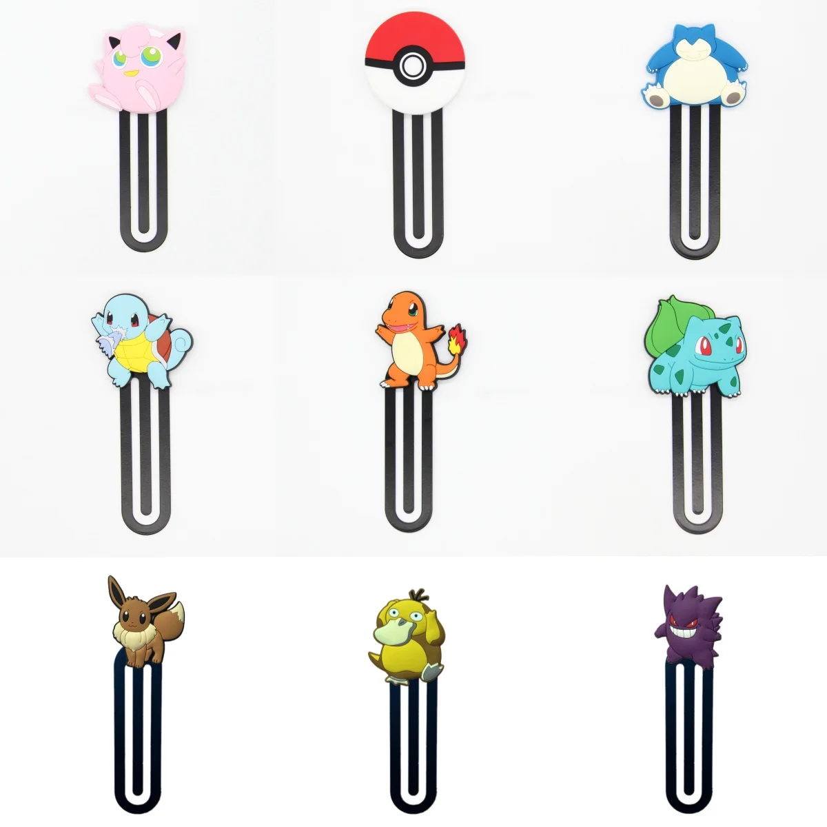 Marque-pages créatifs Pokémon, accessoires pour livres, fournitures scolaires pour étudiants, fournitures de bureau pour enseignants et collègues