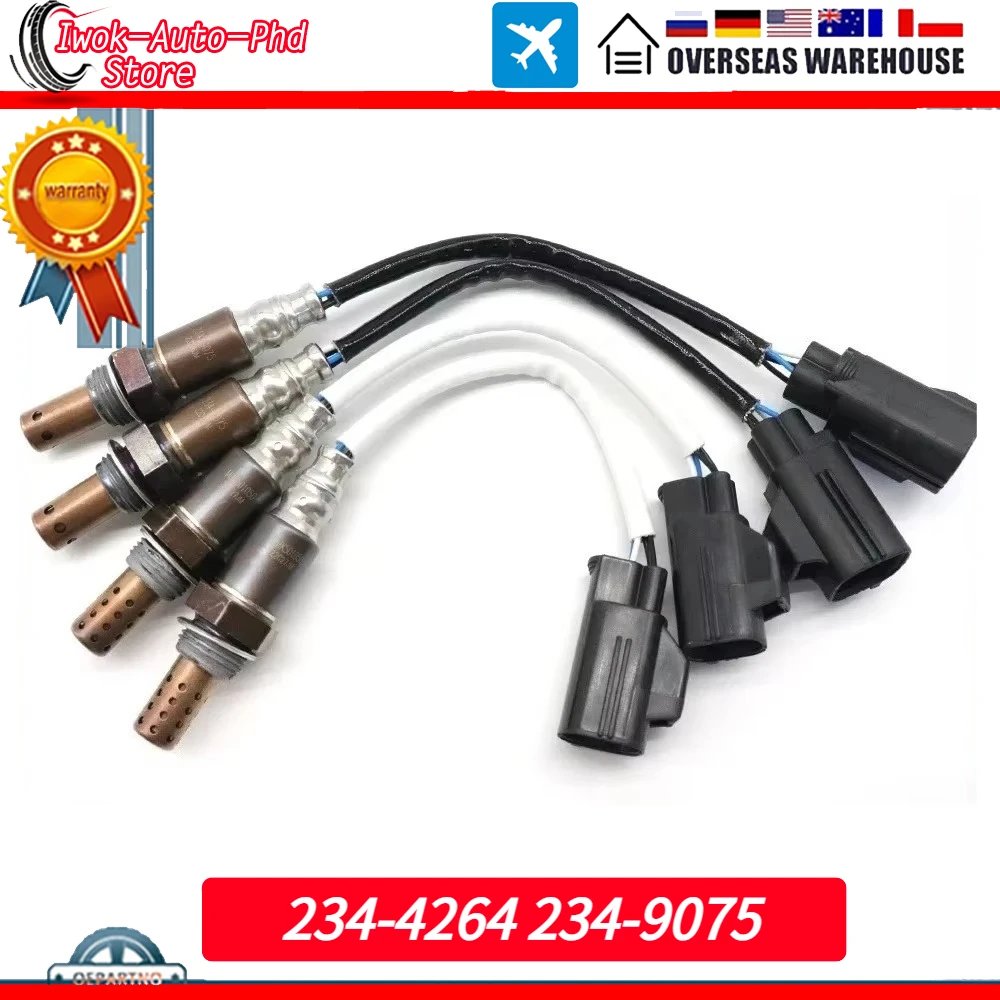 234-9075 234-4264 NEW Upstream&Downstream O2 Oxygen Lambda Sensor For LAND ROVER LR3 RANGE ROVER SPORT 2007-2009 2349075 2344264
