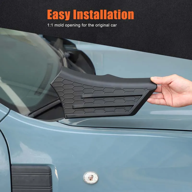 

For Ford Maverick 2022-2025 Right Upper Fender Panel Cover Auto Accessories Car Hood Wing Neck Trim Plate