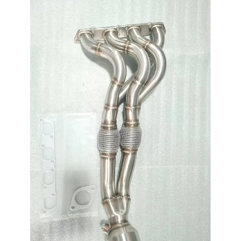 

Exhaust Pipe Header Manifold with 200 Cells Catalytic Converter For R50 R52 R53
