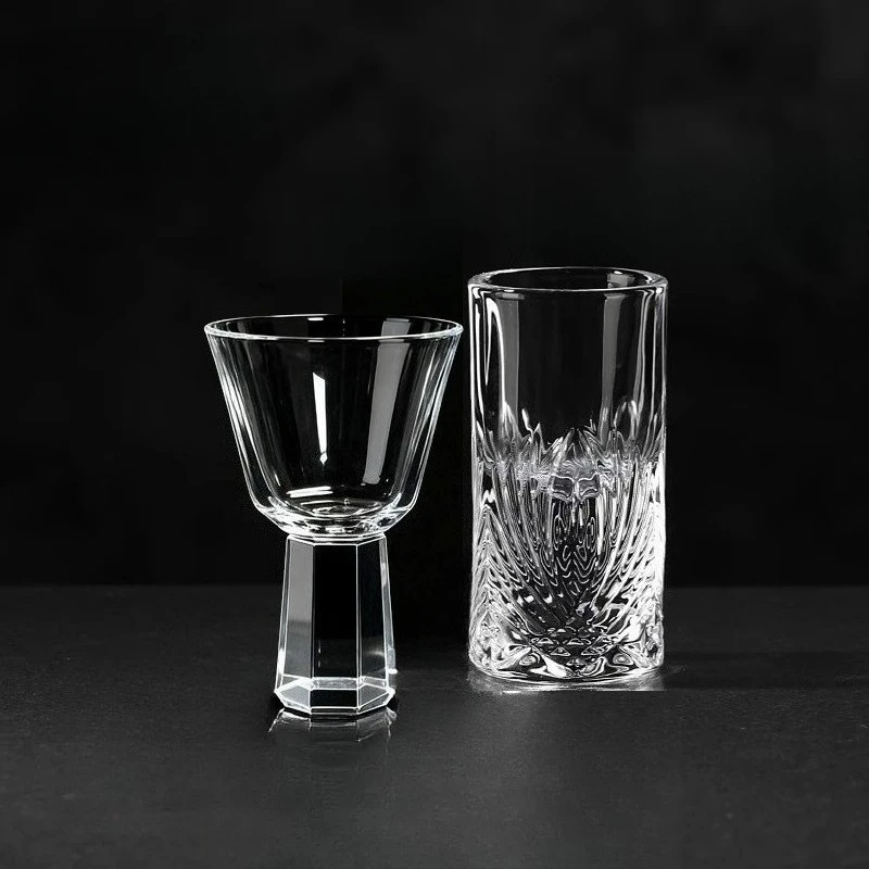 

2 шт., 20 мл, роскошные бокалы для вина, элегантные бокалы для коктейлей, вечерние креативные бокалы для выстрела, прозрачная чашка для виски, бытовая чашка для напитков