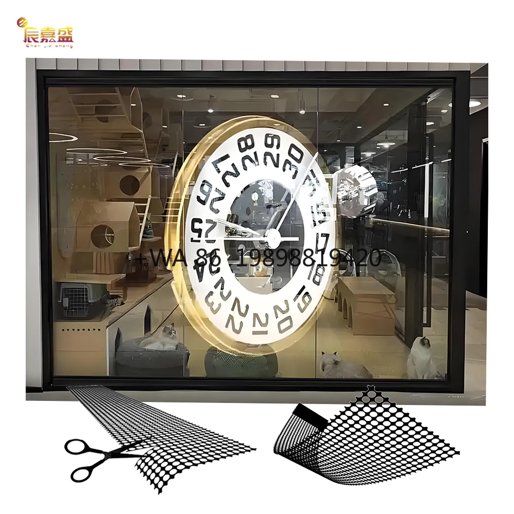 

2025 P6.25 HD 3D LED Holographic Invisible Transparent LED Screen Indoor for Shopping Mall Advertising Video Walls
